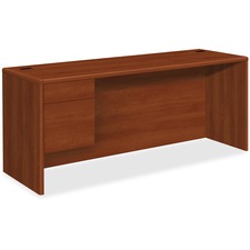 Hon HON 10746LCO Hon 10700 Series Left-pedestal Credenza - 72 X 24 X 2