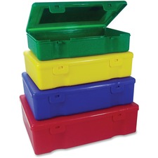 Sparco SPR 36124 4-in-1 Storage Box Set - Snap Lock Closure - Stackabl