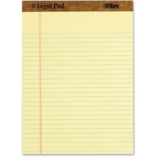 Tops TOP 75327 Legal Ruled Writing Pads - 50 Sheets - Stitched - Legal