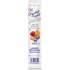 Heinz KRF 00006 Crystal Light On-the-go Fruit Punch Mix Sticks - Fruit