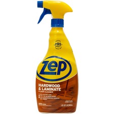 Zep ZPE ZUHLF32 Zep Hardwood  Laminate Floor Cleaner - Spray - 32 Fl O