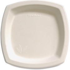 Solo SCC 8PSC2050CT Bare Sugarcane Plates - - Sugarcane Plate - Microw