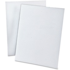 Tops TOP 22005 Ampad 2 - Sided Quadrille Pads - Letter - 50 Sheets - B