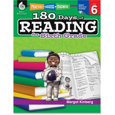 Shell SHL 50927 Education 18 Days Of Reading 6th-grade Book Printedele