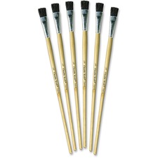 The CKC 5936 Creativity Street 12 Tempera Brush Set - 6 Brush(es) - 0.