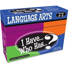 Teacher TCR 7831 45 I Have Language Arts Game - Educational - 1 Each