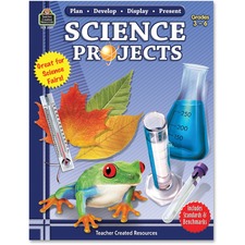 Teacher TCR 2221 Gr 3-6 Science Projects Book Printed Book - Book - Gr