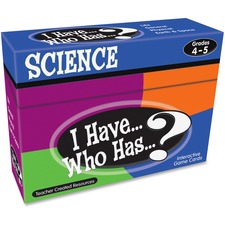 Teacher TCR 7858 Grades 4-5 I Have Science Game - Educational - 1 Each