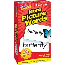 Trend TEP 53005 Trend More Picture Words Skill Drill Flash Cards - Edu