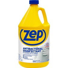 Zep ZPE ZUBAC128 Zep Antibacterial Disinfectant And Cleaner - Liquid -