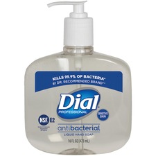 Dial DIA 80784 Antimicrobial Liquid Soap Sensitive Skin 16 Fluid Ounce