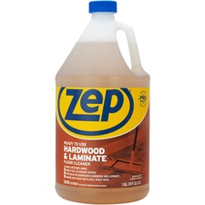 Zep ZPE ZUHLF128 Zep Hardwood  Laminate Floor Cleaner - Liquid - 128 F