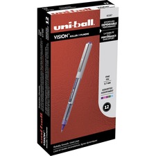 Uniball UBC 60387 Uni-ball Vision Rollerball Pens - Fine Pen Point - 0