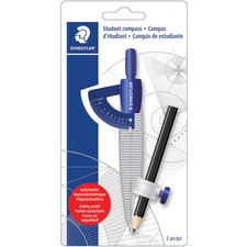 Staedtler STD 557SCBKA6 Staedtler Student Compass With Pencil - Blue -