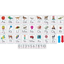 Trend TEP 721 Trend Photo Alphabet Cards Zaner-bloser Manuscript - The