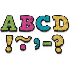 Teacher TCR 77212 3 Bold Block Magnet Letters - Learning Themesubject 