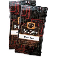 Peets PEE 504915 Peet's House Blend 2.5oz Frac Pack - Regular - House 