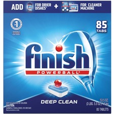 Reckitt RAC 89729CT Finish Deep Clean Dishwasher Pod - Block - 340  Ca