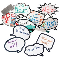 Roylco RYL R49621 Roylco Laminated Speech Bubbles - Themesubject: Lear