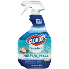 The CLO 31774CT Clorox Scentiva Multi-surface Cleaner - Bleach-free - 