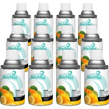 Zep TMS 1042781CT Timemist Metered 30-day Citrus Scent Refill - Spray 