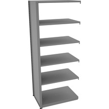 Tennsco TNN CA248836MGY Capstone Shelving 36w 6-shelf Unit - 88 Height