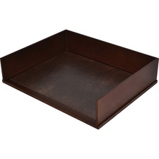 Victor VCT H1154 Victor Heritage Wood Stacking Letter Tray - 4 Compart