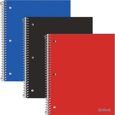 Tops TOP 10389 Oxford 1-subject Poly Notebook - 1 Subject(s) - 100 She