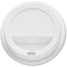 Solo SCC TL38R20007 Hot Traveler Cup Lid - 1000  Carton - White