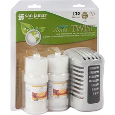 San SJM WP1202MBCT Twist Air Care Dispenser Kit - 60 Day(s) Refill Lif