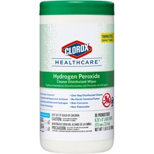 The CLO 30824CT Clorox Healthcare Hydrogen Peroxide Cleaner Disinfecta