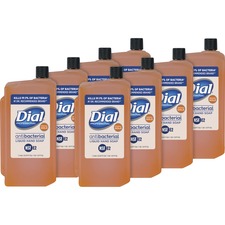 Dial DIA 84019CT Gold Antimicrobial Soap Refill - 33.8 Fl Oz (1000 Ml)