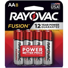 Spectrum RAY 8158TFUSK Rayovac Fusion Advanced Alkaline Aa Batteries -