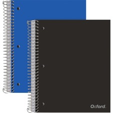 Tops TOP 10388 Oxford 5-subject Wire-bound Notebook - 5 Subject(s) - 2