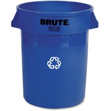 Rubbermaid RCP 263273CT Commercial Brute Vented Recycling Container - 