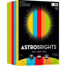 Wausau WAU 99611 Astro Inkjet, Laser Colored Paper - Solar Yellow, Lun