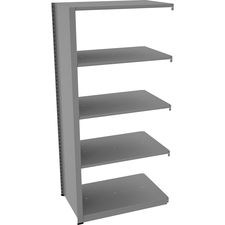 Tennsco TNN CA247636MGY Capstone Shelving 36w 5-shelf Unit - 76 Height