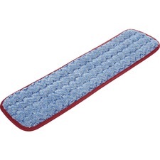 Rubbermaid RCP Q410REDCT Commercial Hygen 18 Microfiber Wet Pad - 18 W