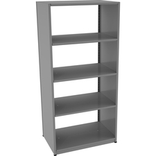 Tennsco TNN CS247636MGY Capstone Shelving 36w 5-shelf Unit - 76 Height