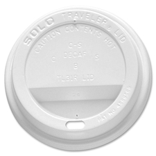 Solo SCC OFTL310007 Hot Cup Traveler Lids - 300  Carton - White