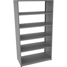 Tennsco TNN CS248842MGY Capstone Shelving 42w 6-shelf Unit - 88 Height