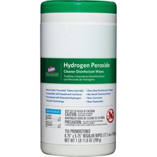 The CLO 30825PL Clorox Healthcare Hydrogen Peroxide Cleaner Disinfecta