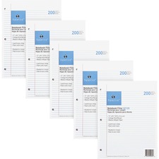 Sparco SPR 82110BD Notebook Filler Paper - Letter - 100 Sheets - Ruled