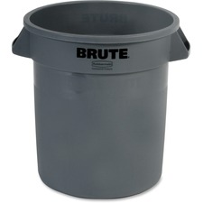 Rubbermaid RCP 261000GYCT Commercial Brute 10-gallon Vented Container 