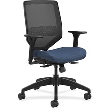 Hon HON SVM1ALC90TK Hon Solve Task Chair, Knit Mesh Back - Midnight Se