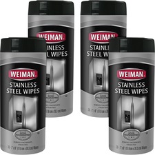 Weiman WMN 92CT Stainless Steel Wipes - Wipe - 7 Width X 8 Length - 30