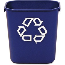 Rubbermaid RCP 295573BECT Commercial Deskside Recycling Container - 3.