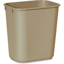 Rubbermaid RCP 295500BGCT Commercial Deskside Wastebasket - 3.25 Gal C