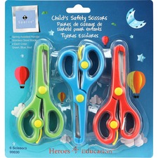 Sparco SPR 99830 Child's Safety Scissors Set - 6  Pack