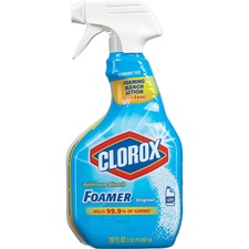 The CLO 30614CT Clorox Disinfecting Bathroom Foamer With Bleach - - Sp